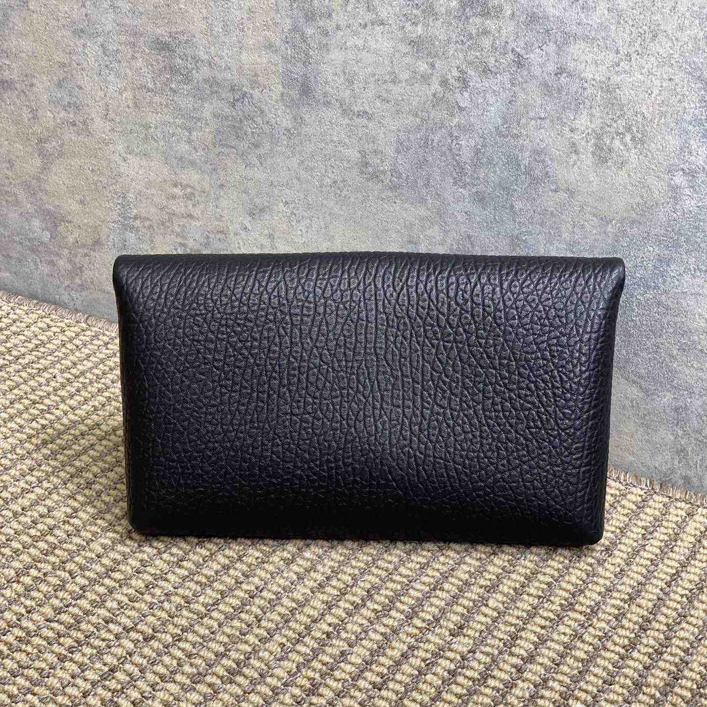 Saint Laurent Cassandre Large Envelope Pouch In Lambskin - PerfectKickZ
