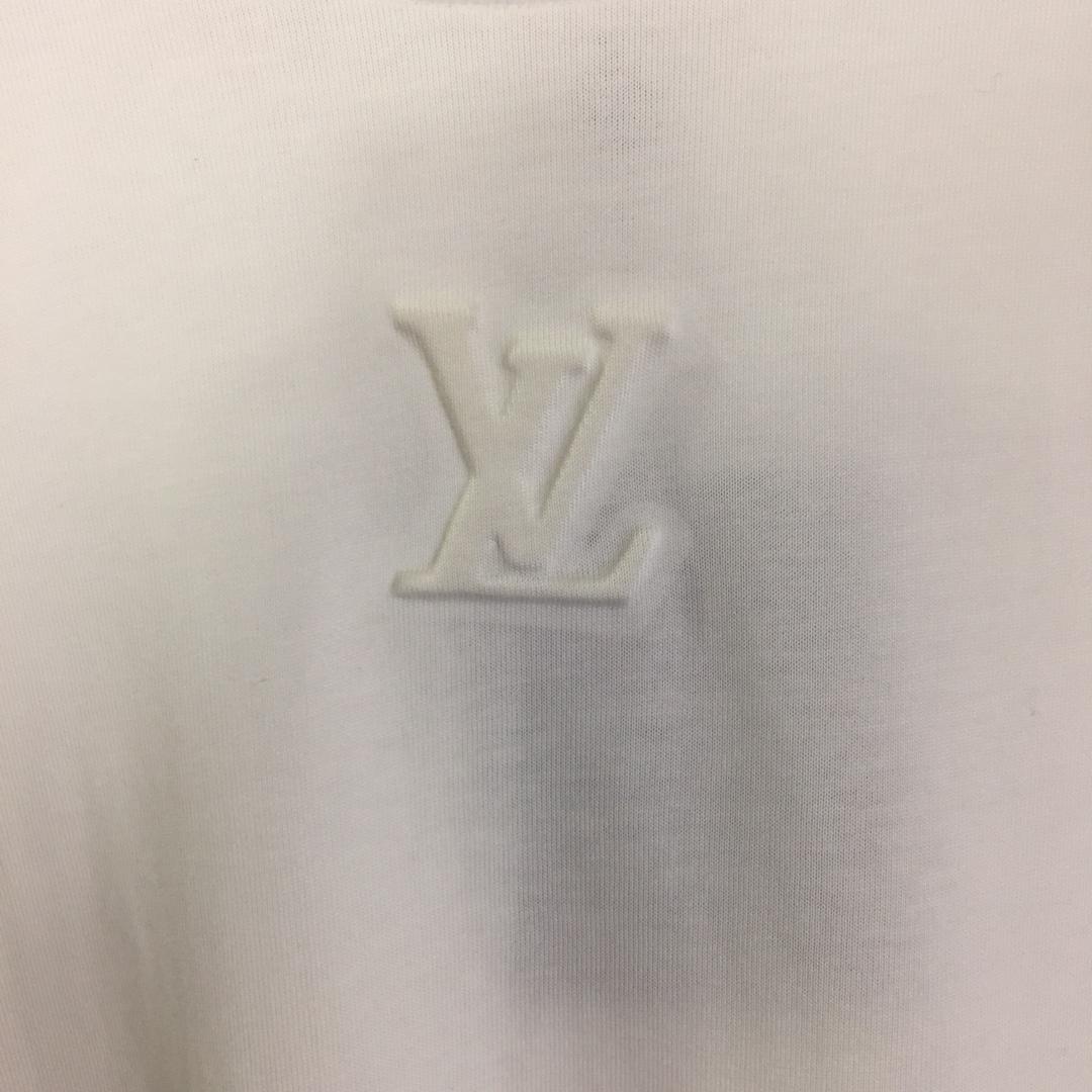 Louis Vuitton Embossed LV Long-Sleeved T-Shirt - PerfectKickZ
