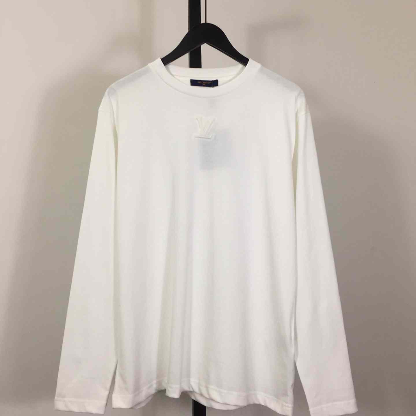 Louis Vuitton Embossed LV Long-Sleeved T-Shirt - PerfectKickZ