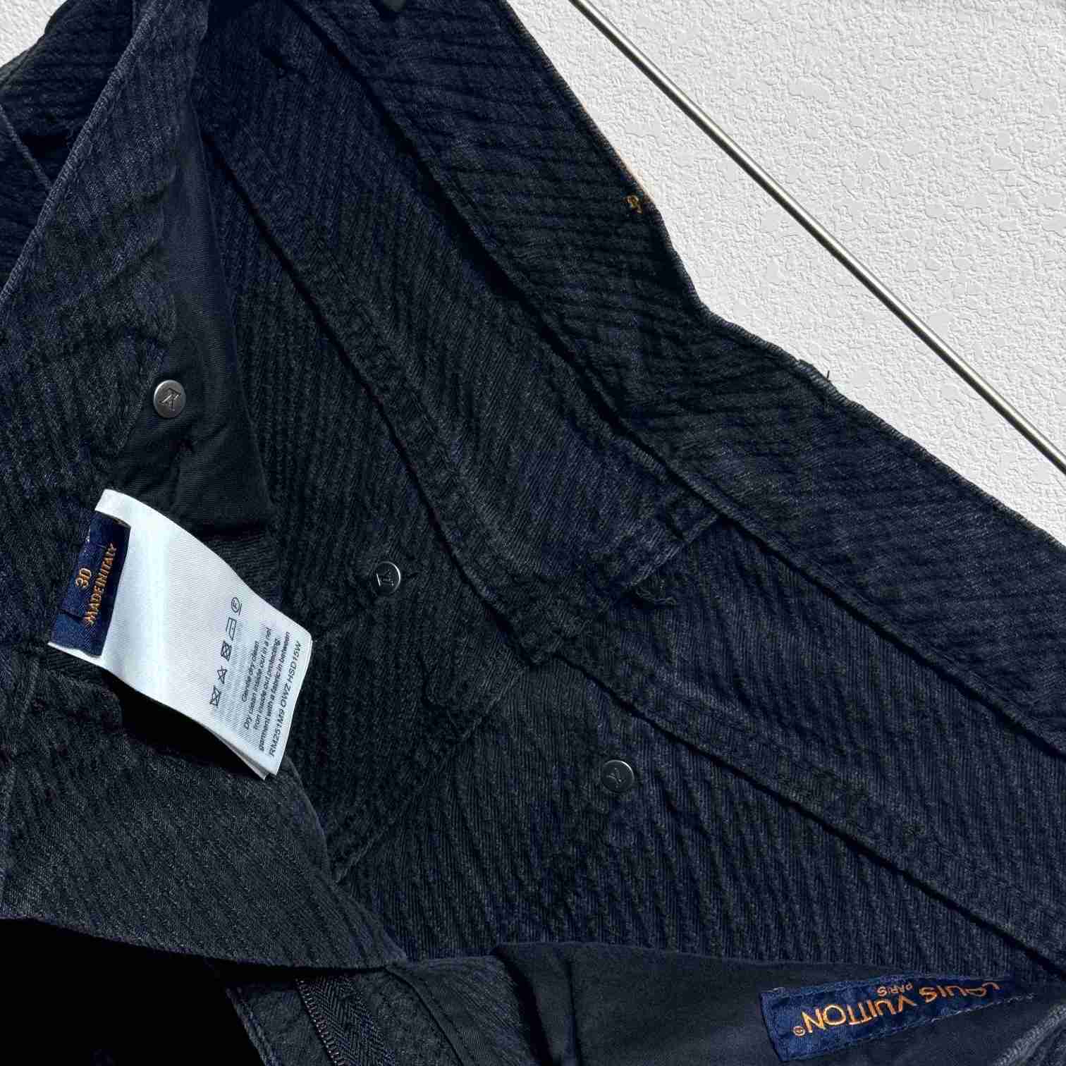 Louis Vuitton Monogram Denim Pants - PerfectKickZ