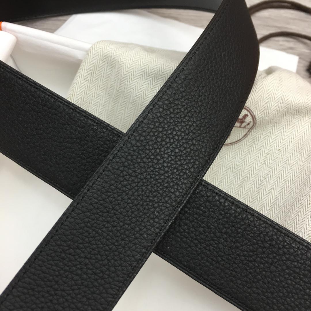 Hermes Leather H Buckle Belt - PerfectKickZ