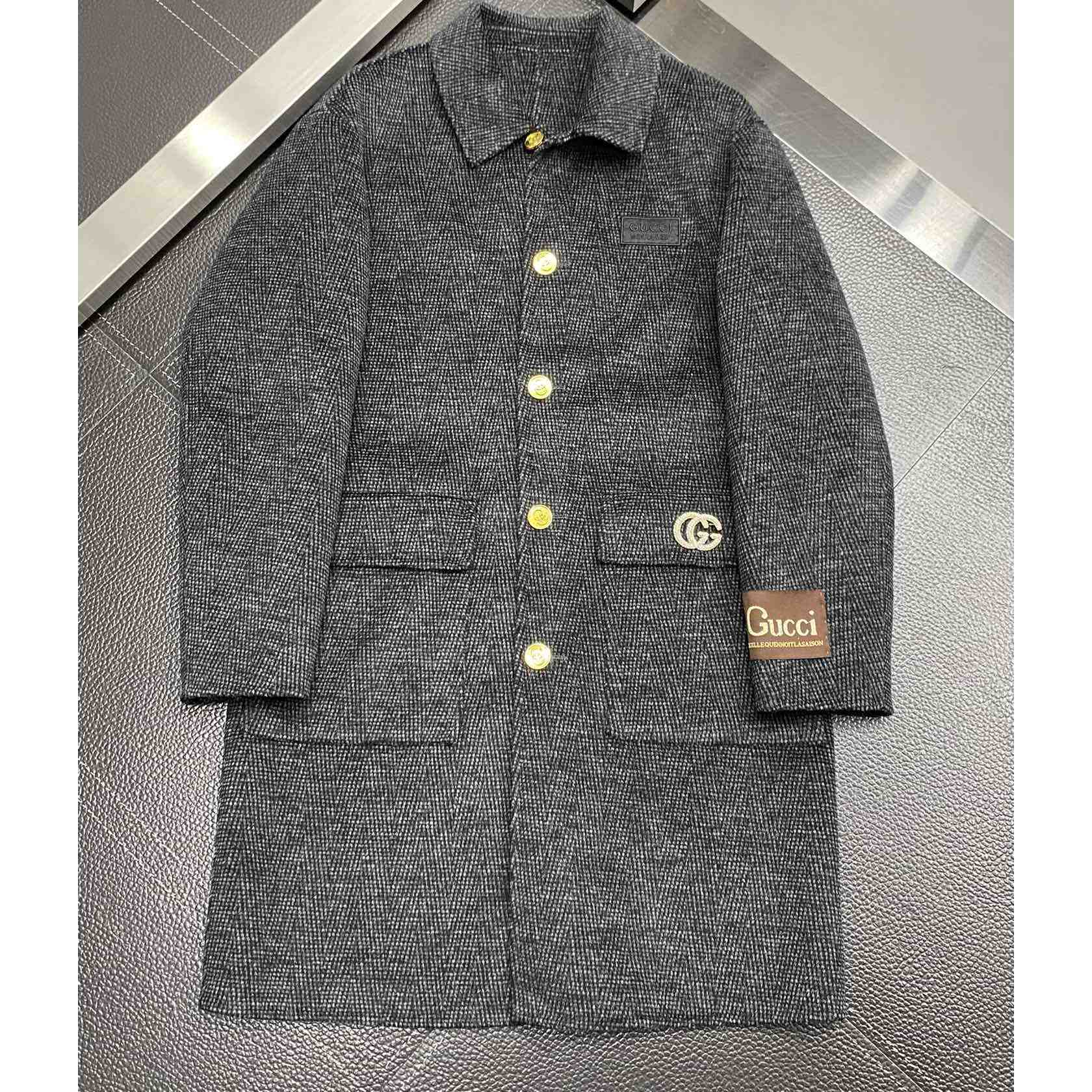 Gucci Wool Coat  - PerfectKickZ