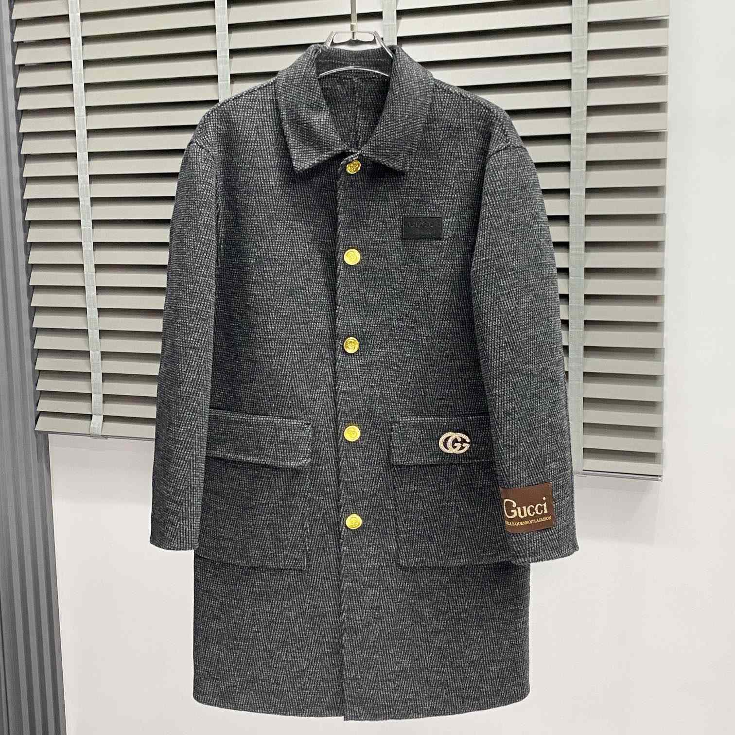 Gucci Wool Coat  - PerfectKickZ