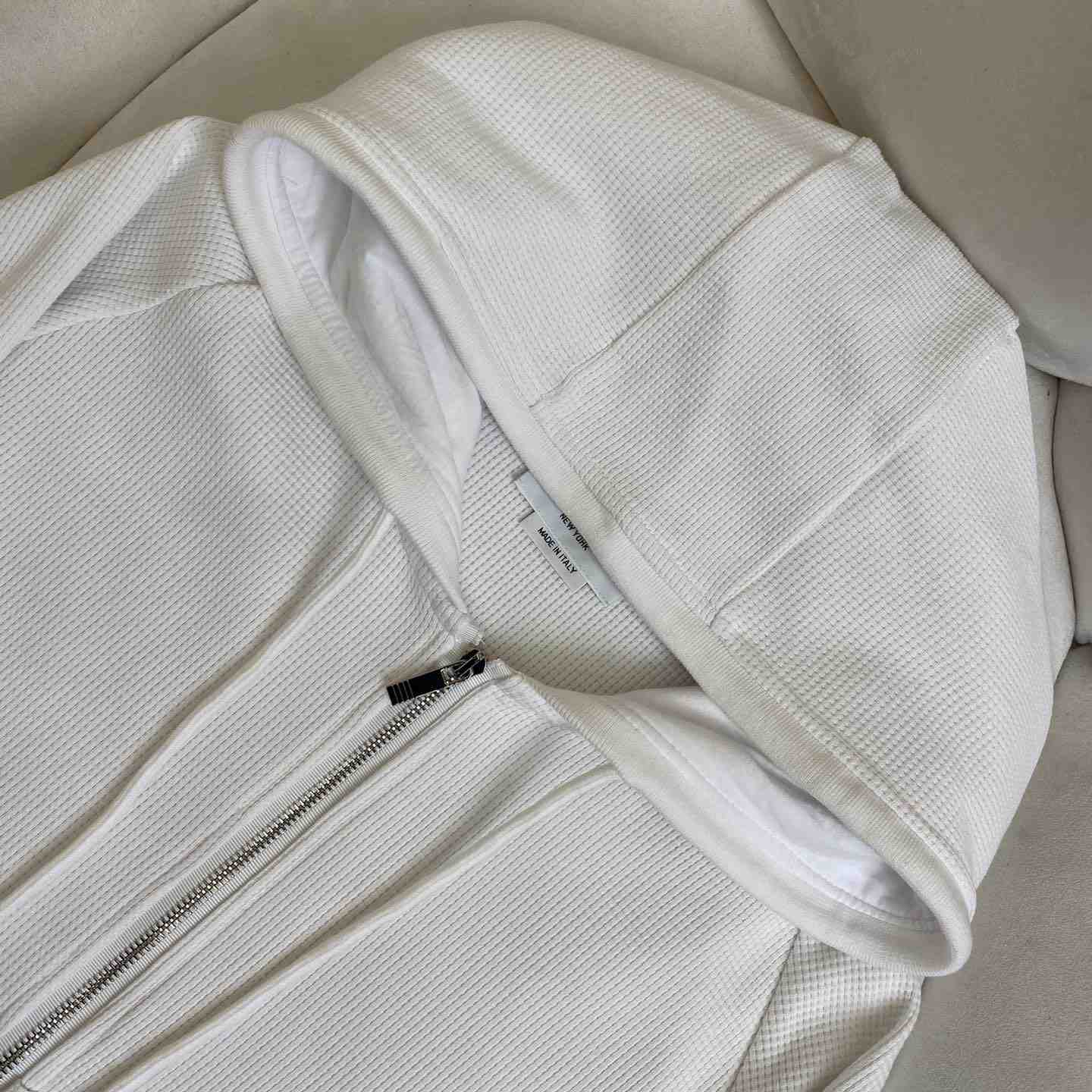 Thom Browne 4-Bar Zip-Up Cashmere Hoodie - PerfectKickZ
