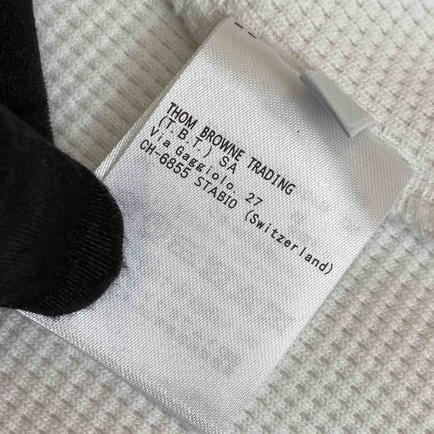 Thom Browne 4-Bar Zip-Up Cashmere Hoodie - PerfectKickZ