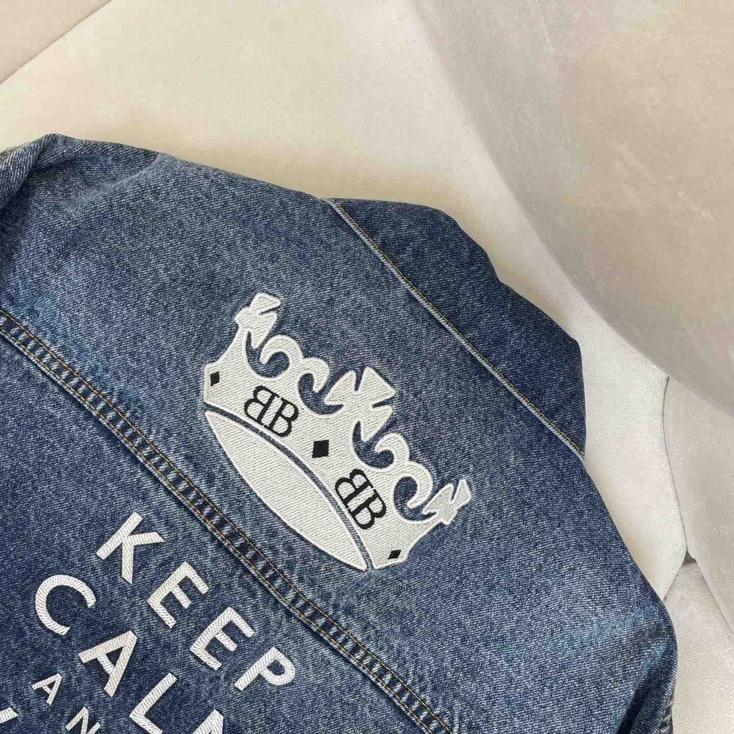 Balenciaga Denim Jacket - PerfectKickZ