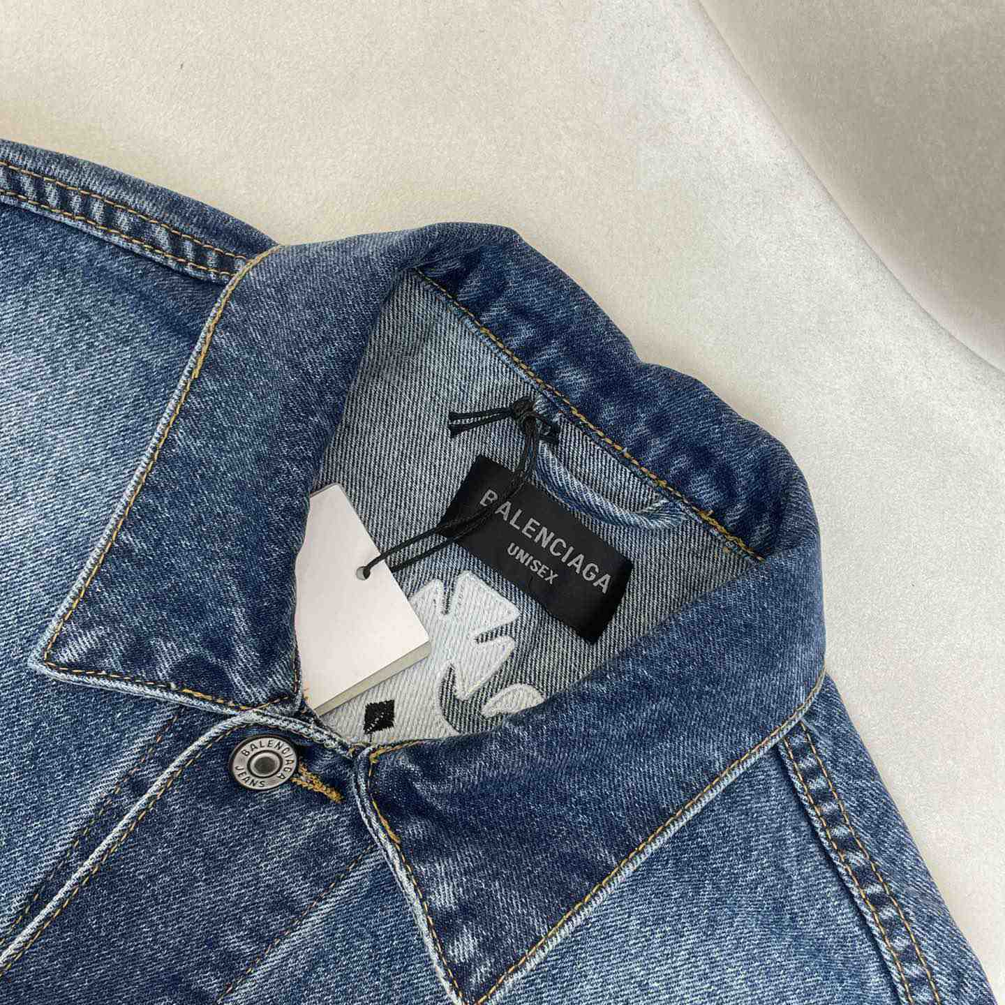 Balenciaga Denim Jacket - PerfectKickZ