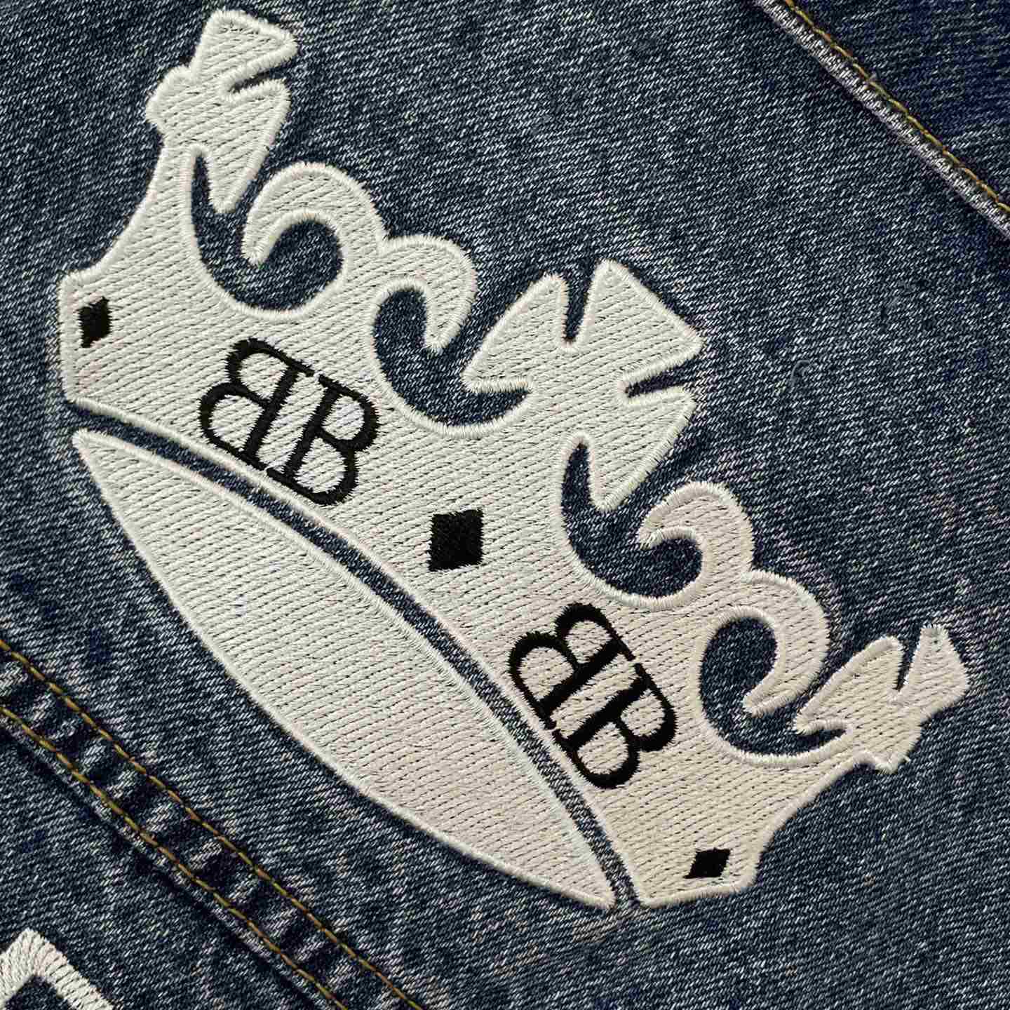 Balenciaga Denim Jacket - PerfectKickZ