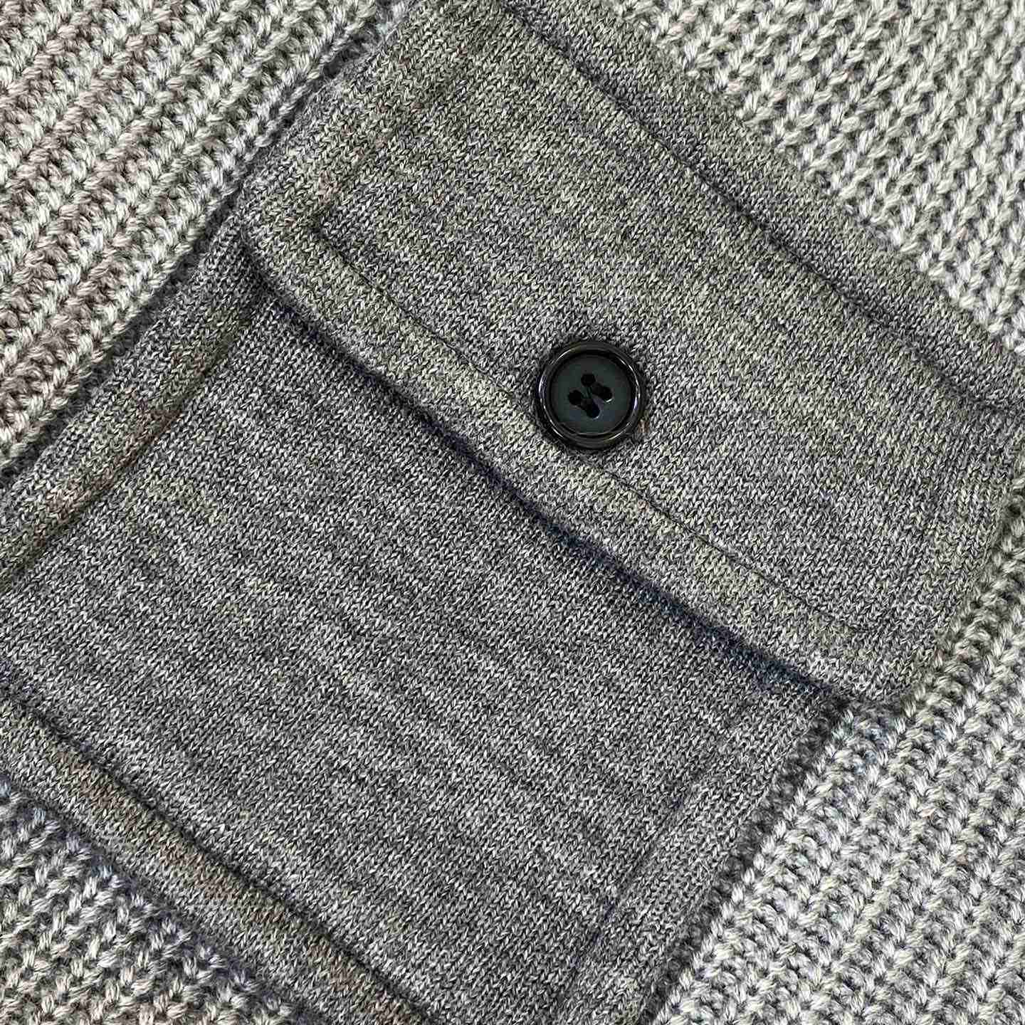 Thom Browne Fun-Mix Boiled Wool Stripe Workman's Jacket - 