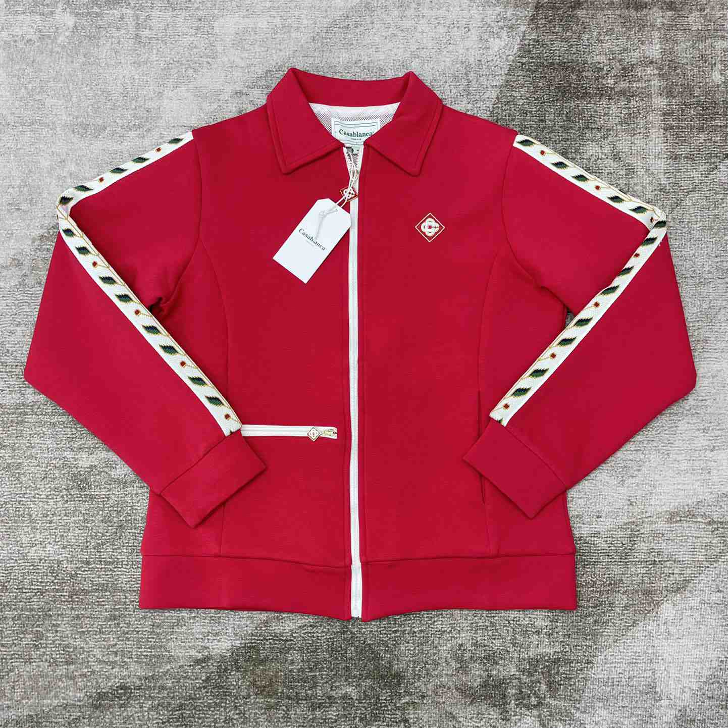 Casablanca Laurel Track Jacket   c933 - PerfectKickZ