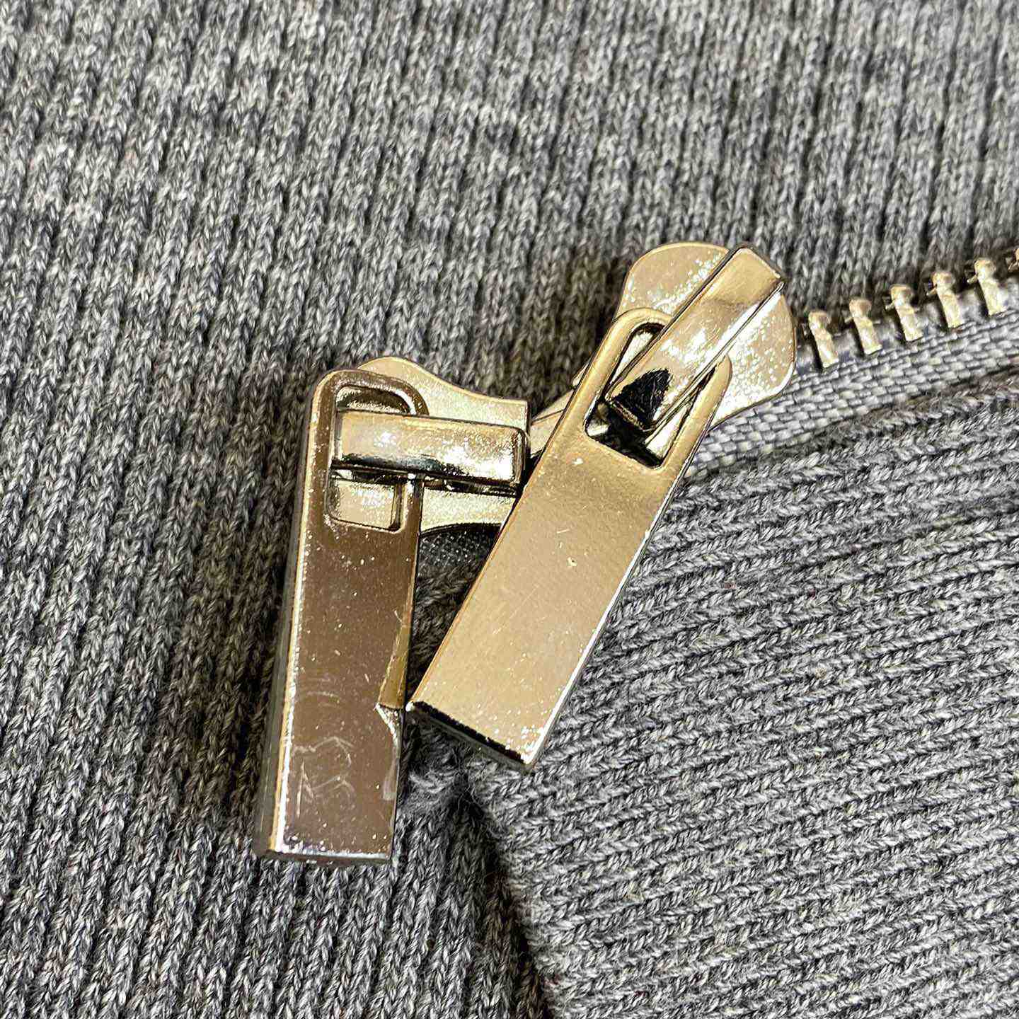 Thom Browne 4-Bar Zip-Up Cashmere Hoodie - PerfectKickZ