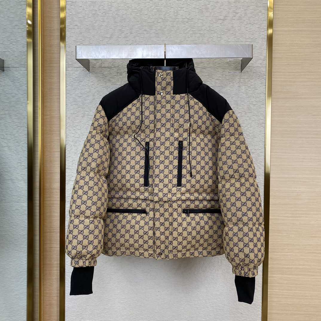 Gucci GG Canvas Bomber Jacket - PerfectKickZ