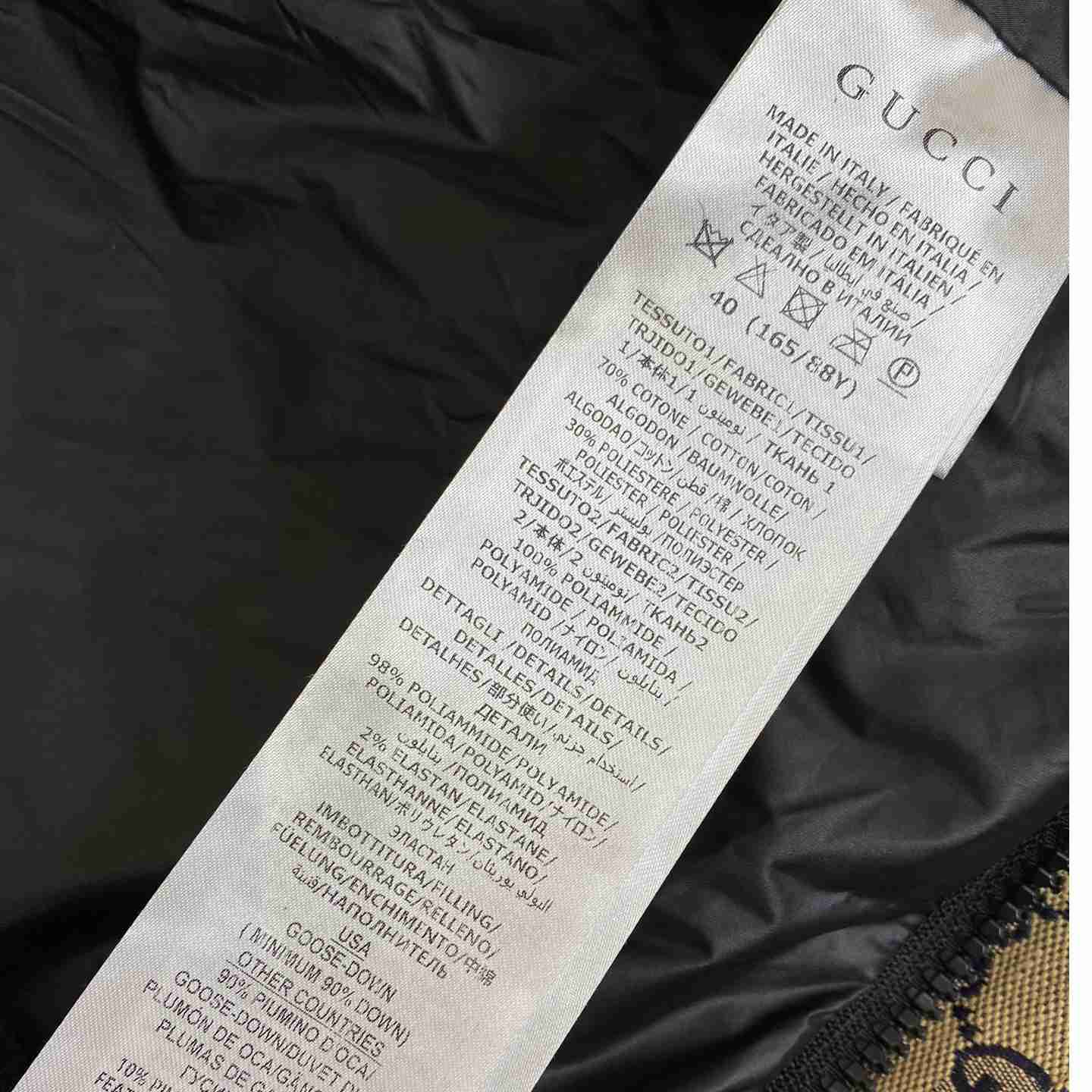 Gucci GG Canvas Bomber Jacket - 