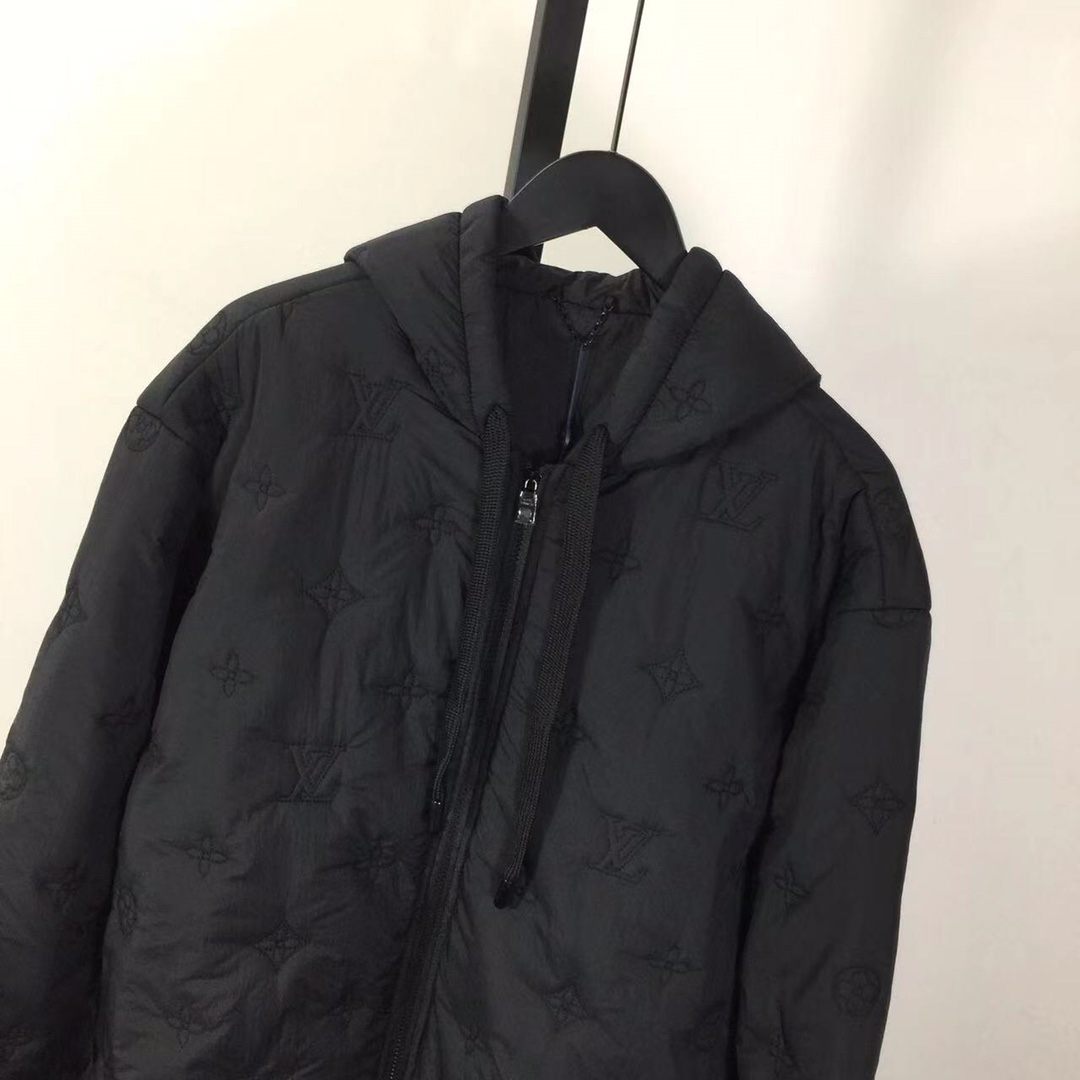 Louis Vuitton Monogram Quilted Nylon Hooded Blouson    - PerfectKickZ