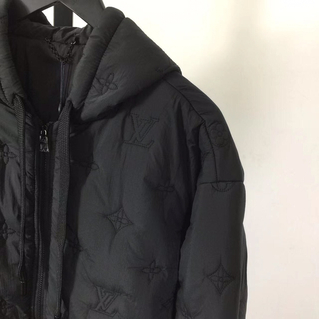 Louis Vuitton Monogram Quilted Nylon Hooded Blouson    - PerfectKickZ