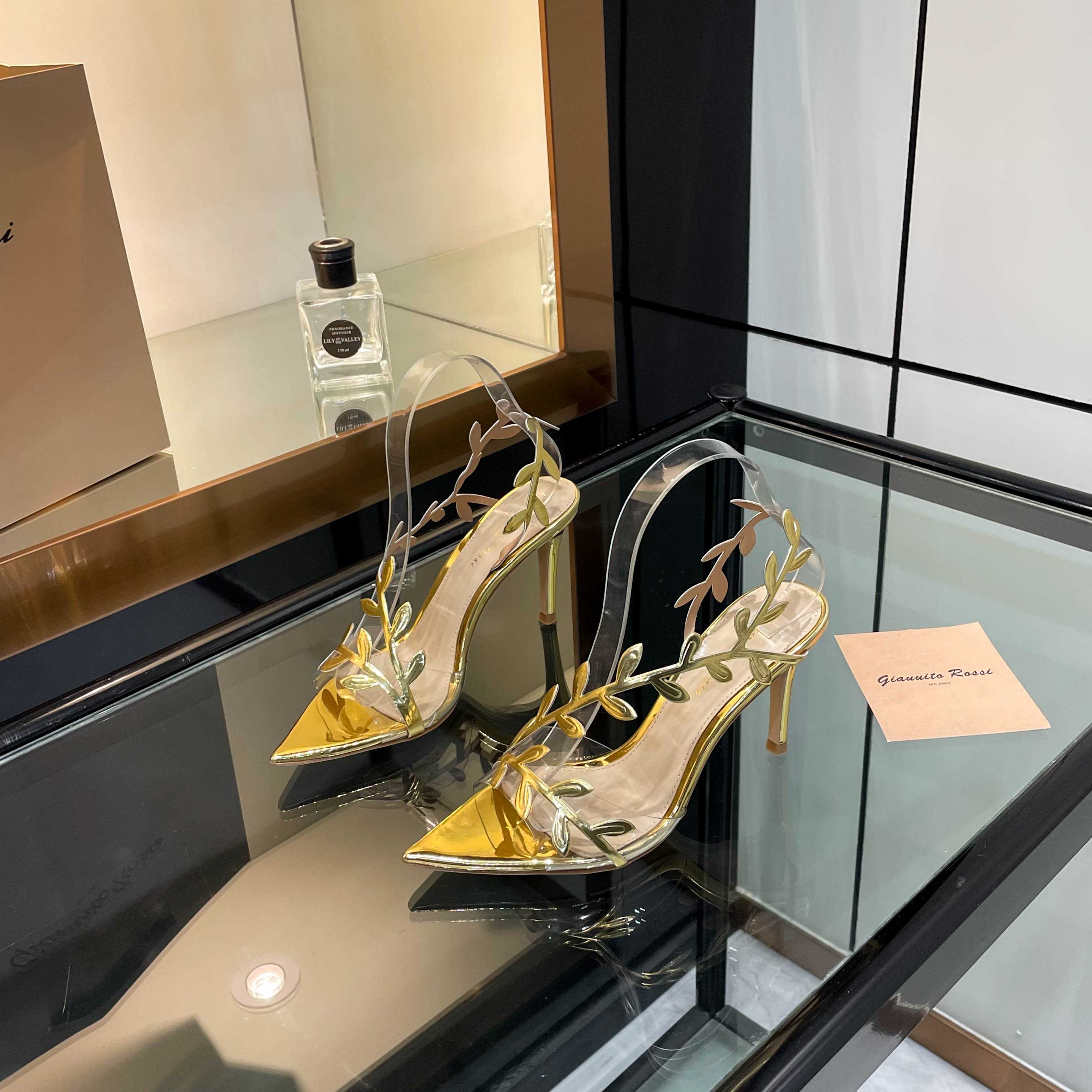 Gianvito Rossi 105mm Flavia Sandals - PerfectKickZ