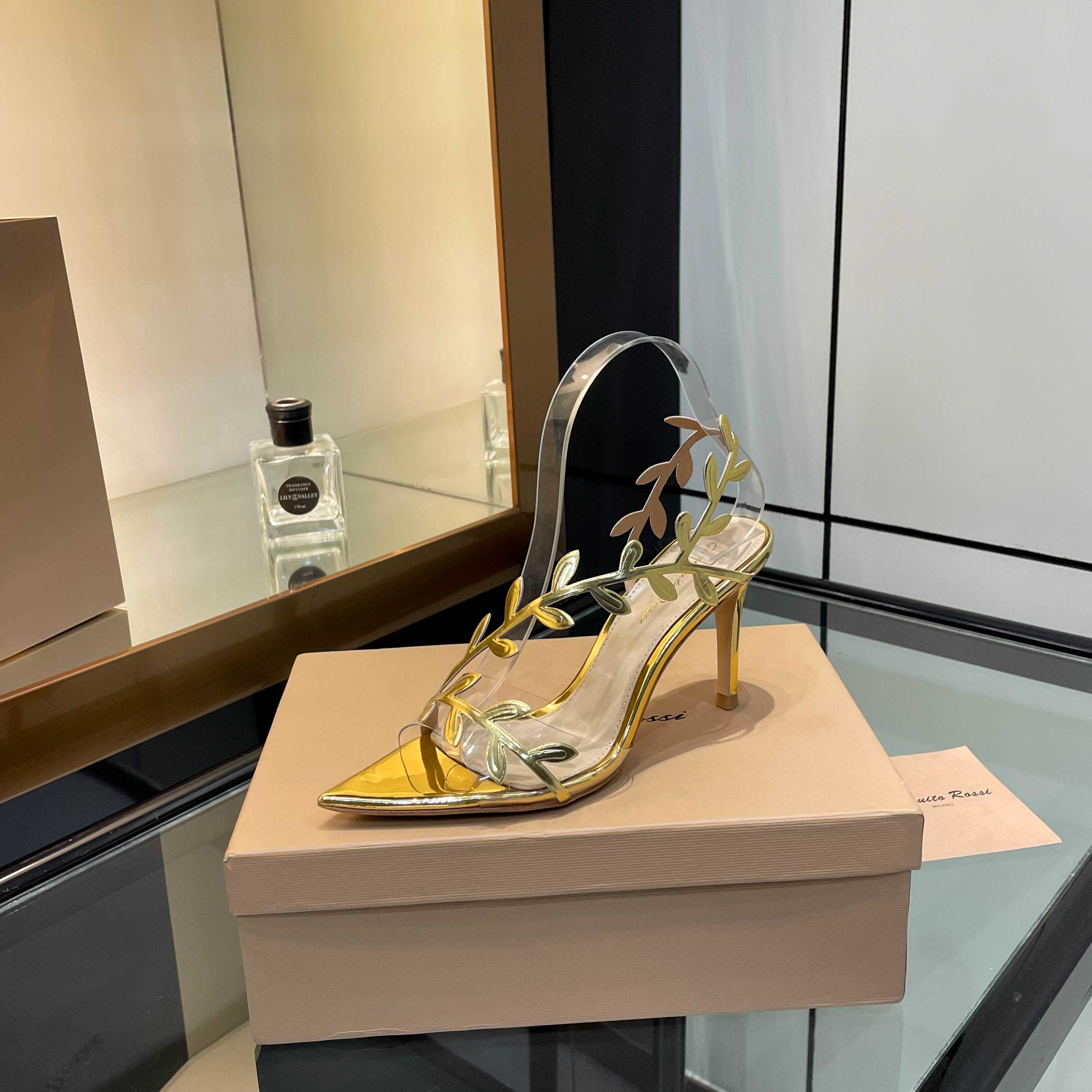 Gianvito Rossi 105mm Flavia Sandals - PerfectKickZ