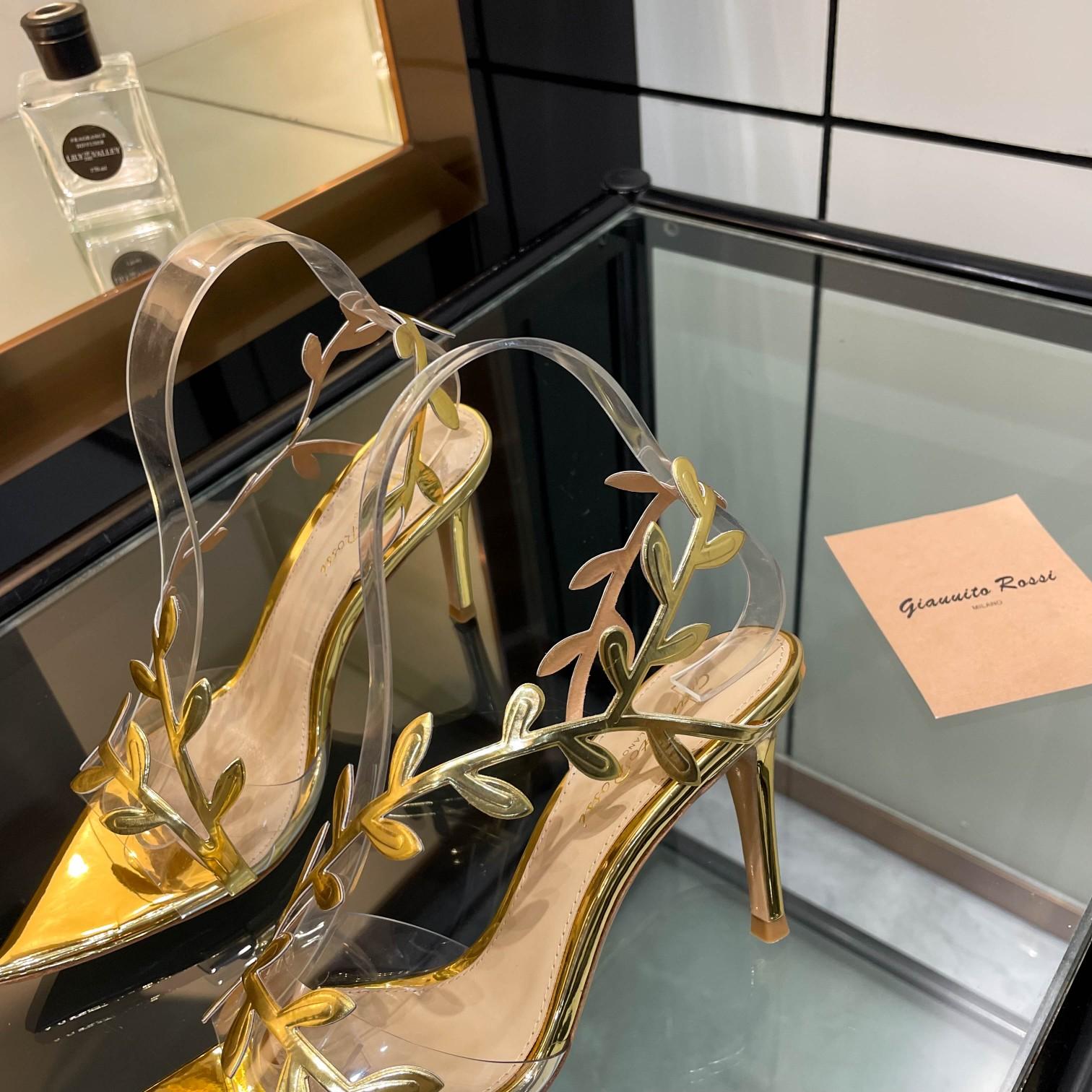 Gianvito Rossi 105mm Flavia Sandals - PerfectKickZ