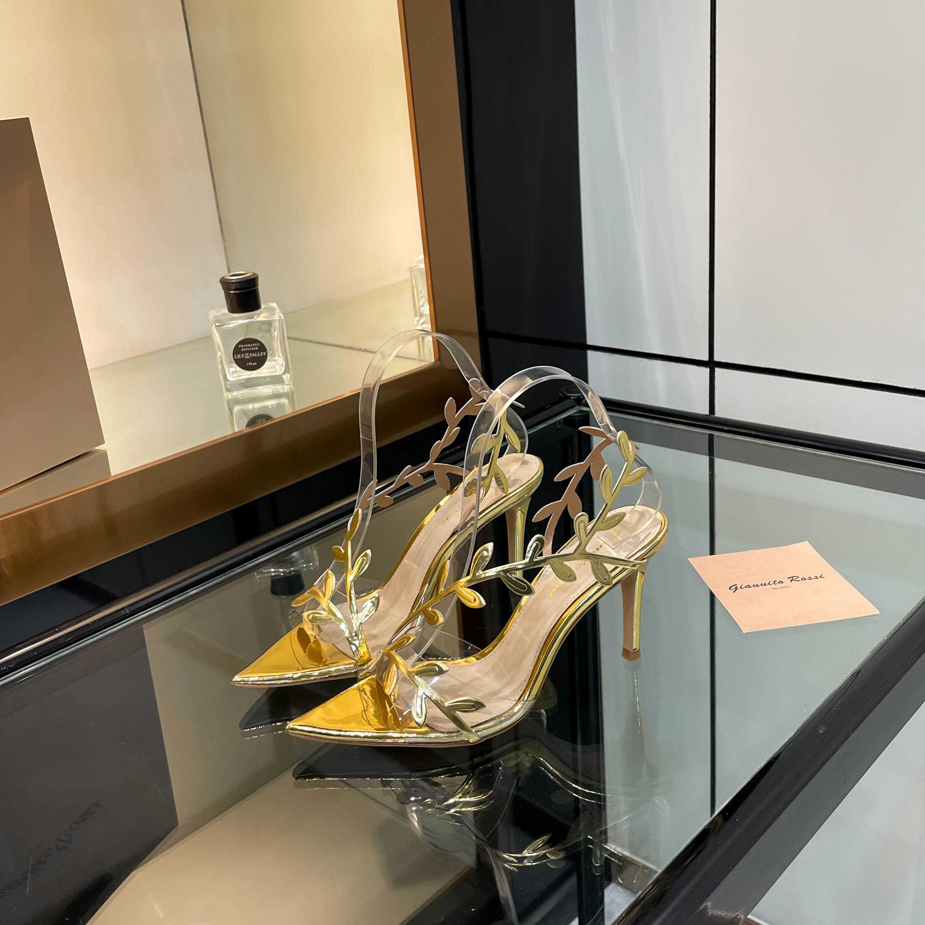 Gianvito Rossi 105mm Flavia Sandals - PerfectKickZ