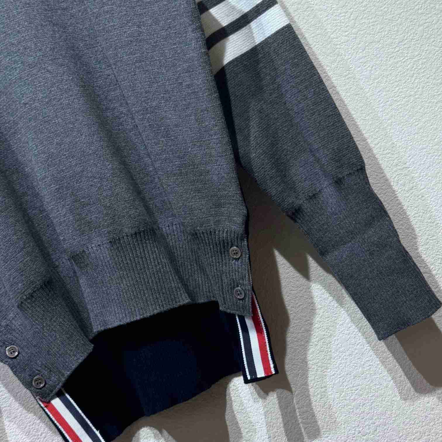 Thom Browne 4-Bar Knitted Sweater - PerfectKickZ