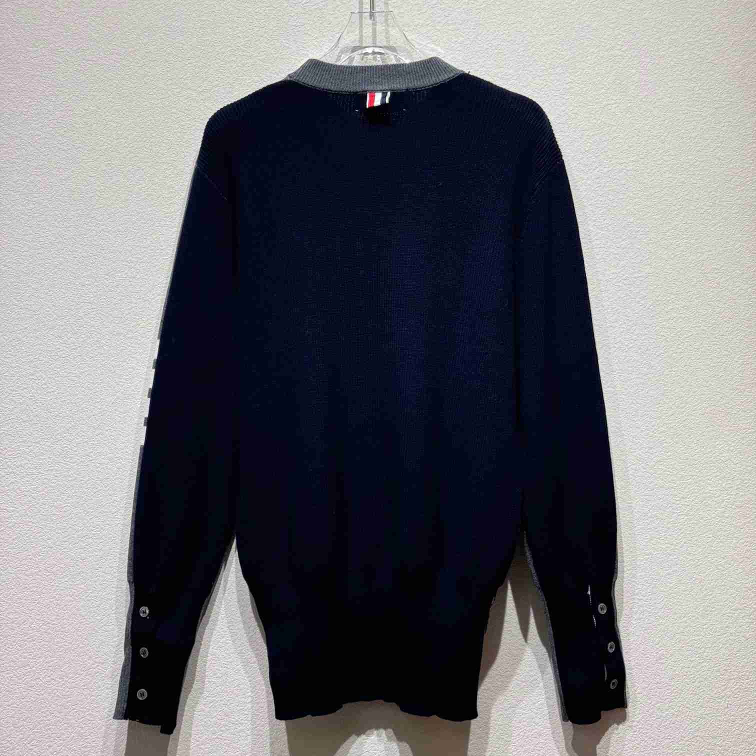 Thom Browne 4-Bar Knitted Sweater - PerfectKickZ