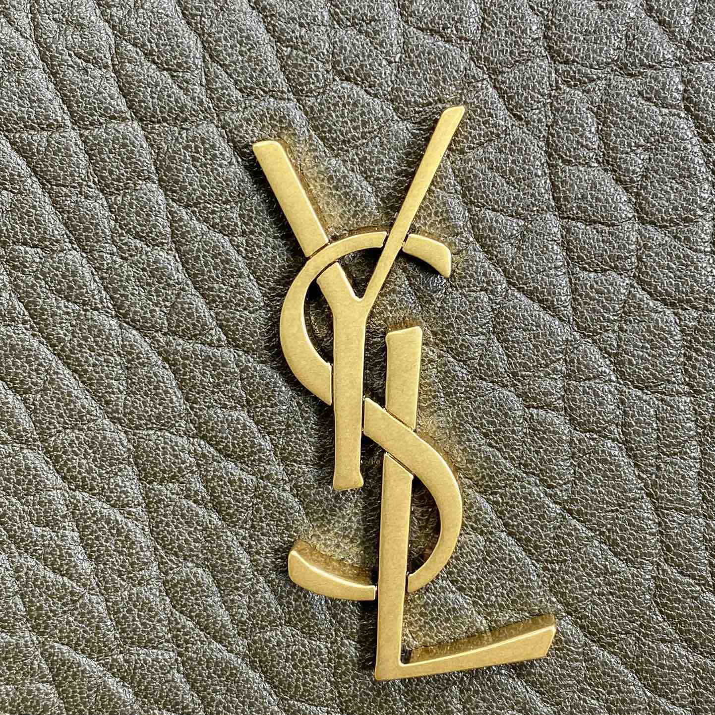 Saint Laurent Cassandre Large Envelope Pouch In Lambskin - PerfectKickZ