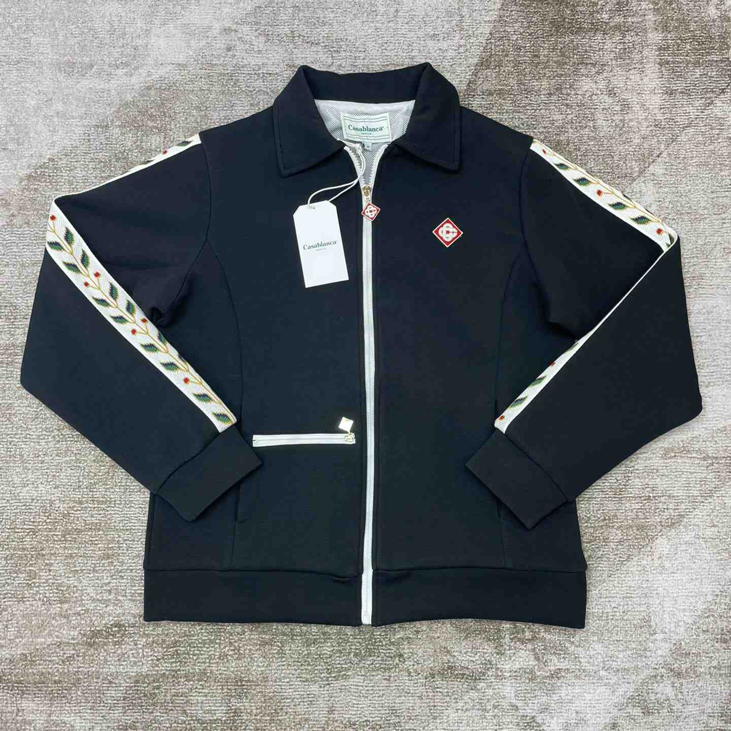 Casablanca Laurel Track Jacket   c934 - PerfectKickZ