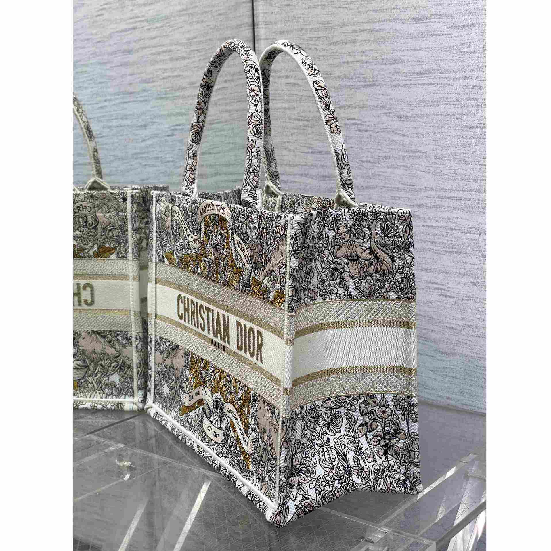 Dior Medium Dior Book Tote   - PerfectKickZ