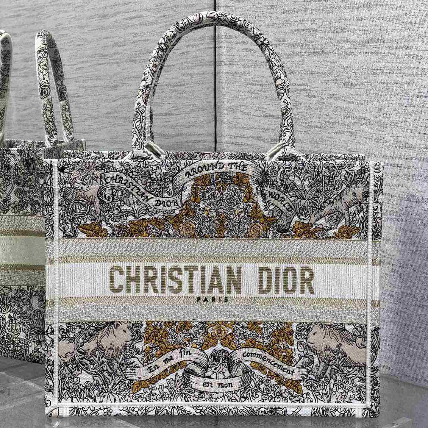 Dior Medium Dior Book Tote   - PerfectKickZ
