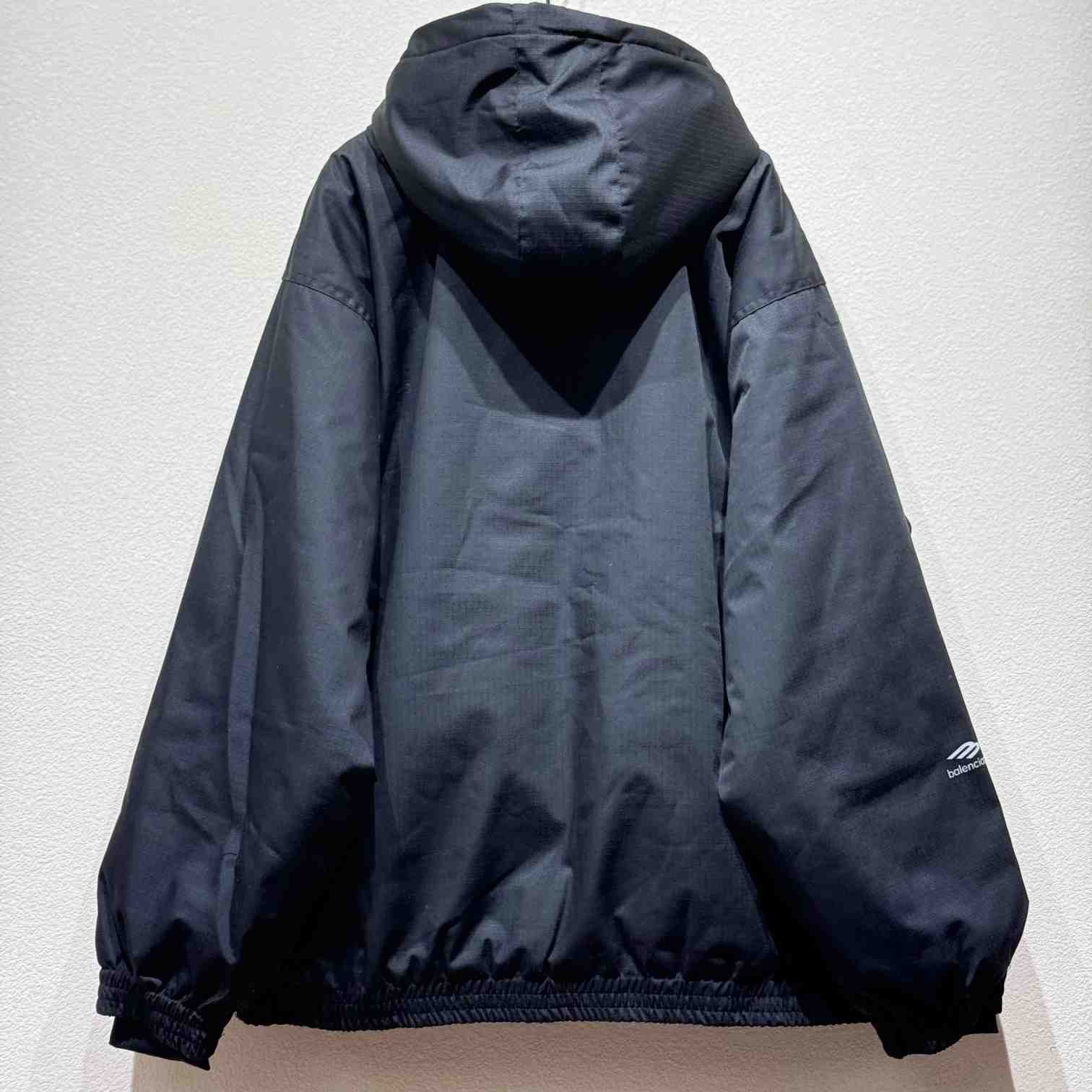 Balenciaga Black 3B Sports Icon Ski Jacket - PerfectKickZ