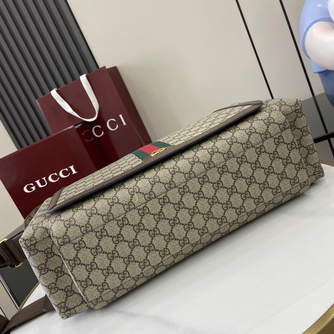 Gucci Large GG Diaper Bag - PerfectKickZ