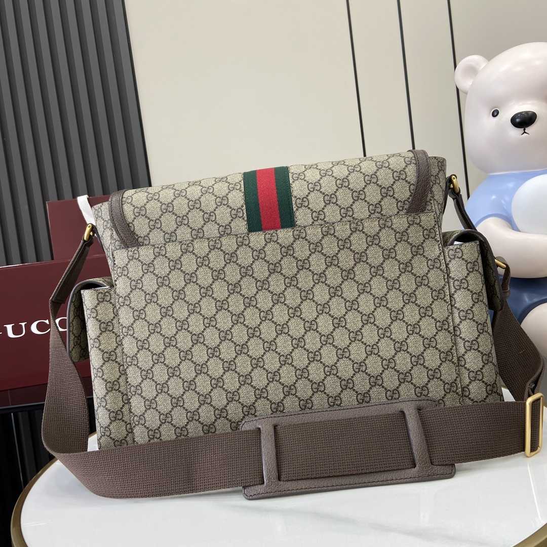 Gucci Large GG Diaper Bag - PerfectKickZ