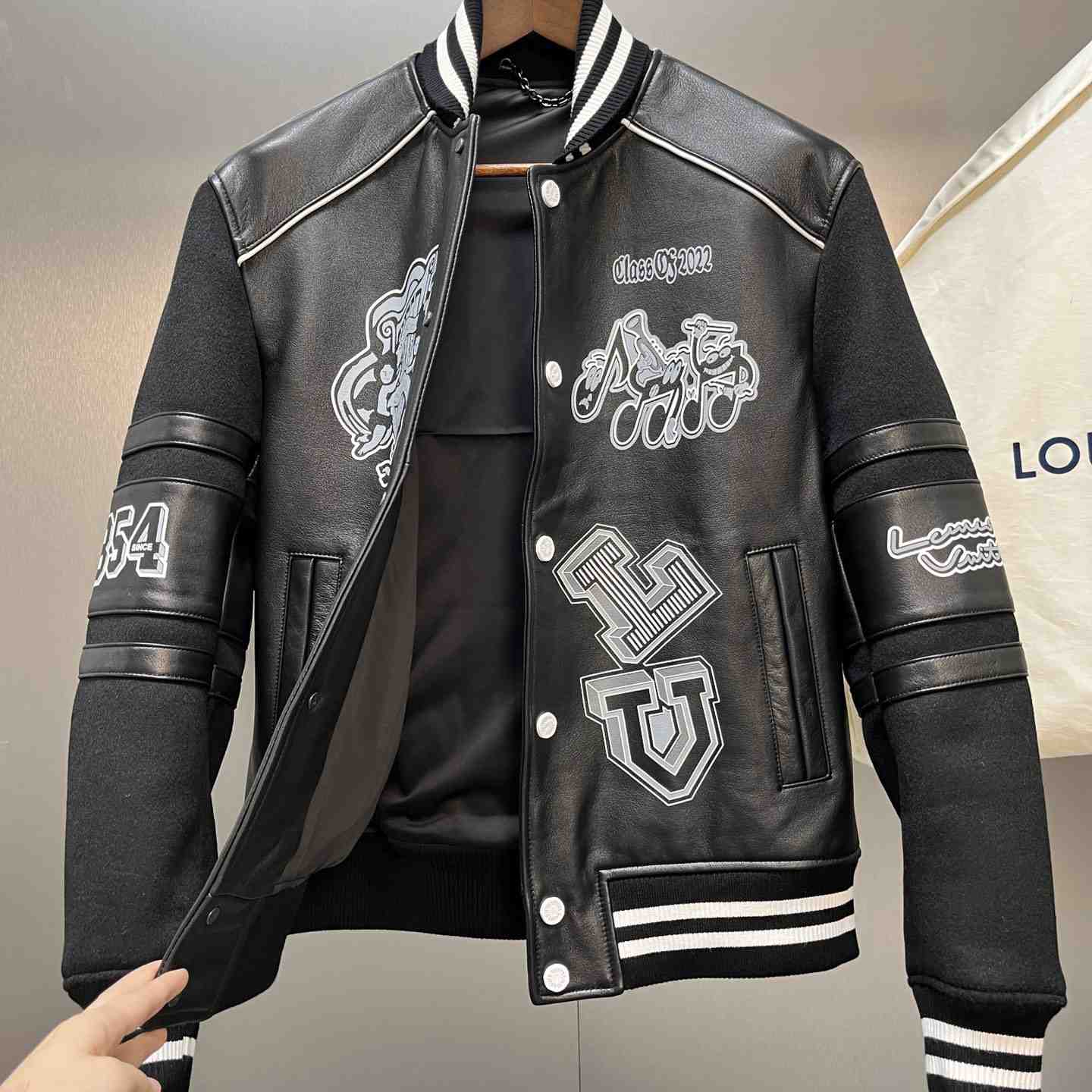 Louis Vuitton Leather Jacket - PerfectKickZ