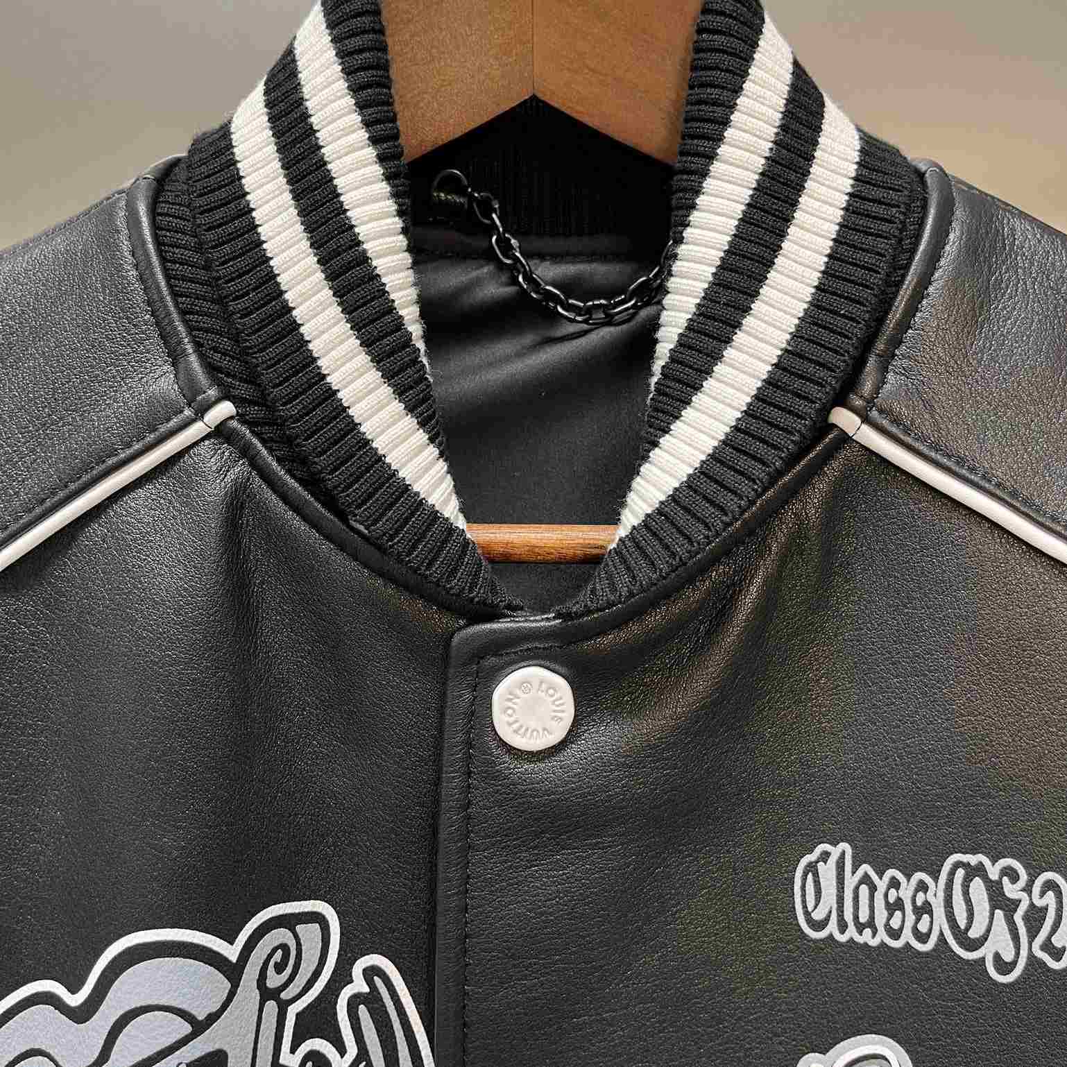 Louis Vuitton Leather Jacket - PerfectKickZ