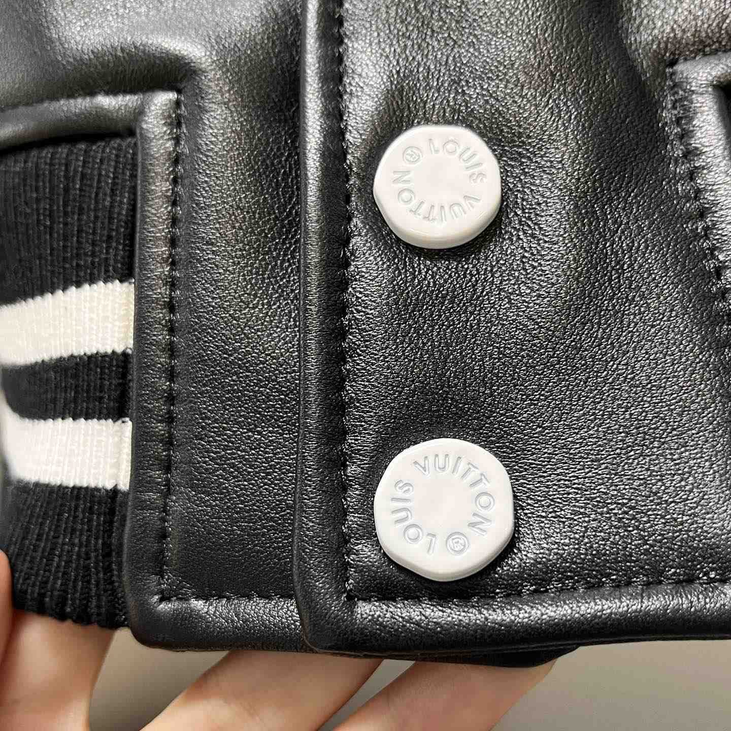Louis Vuitton Leather Jacket - PerfectKickZ