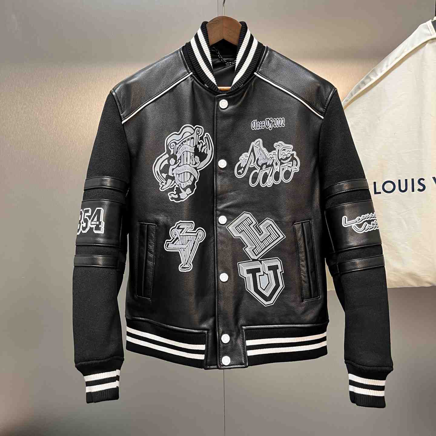 Louis Vuitton Leather Jacket - PerfectKickZ