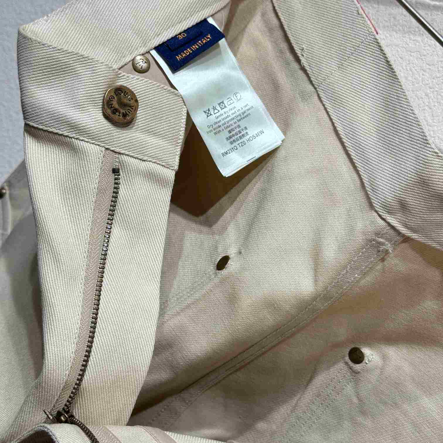 Louis Vuitton Monogram Denim Pants - PerfectKickZ