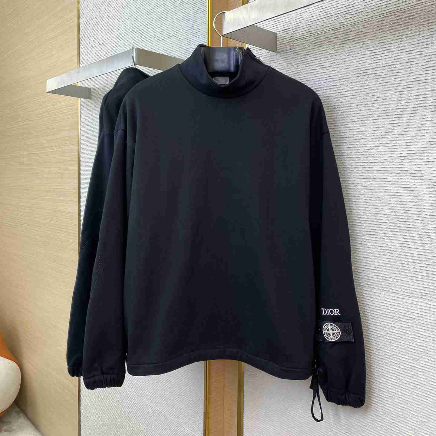 Dior And Stone Island Sweatshirt  - PerfectKickZ