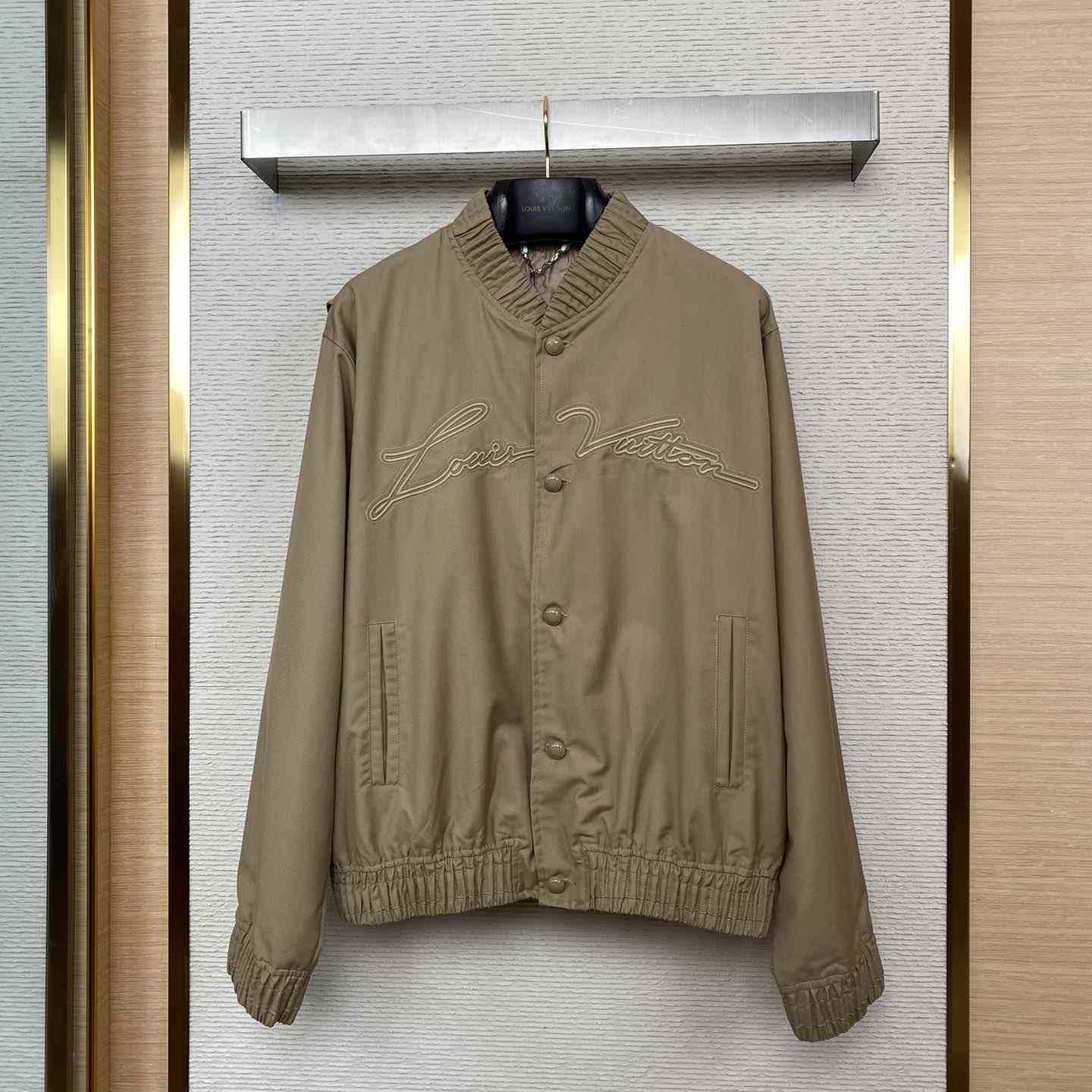 Louis Vuitton Embroidered Cotton Blend Bomber  1AFQE2 - PerfectKickZ