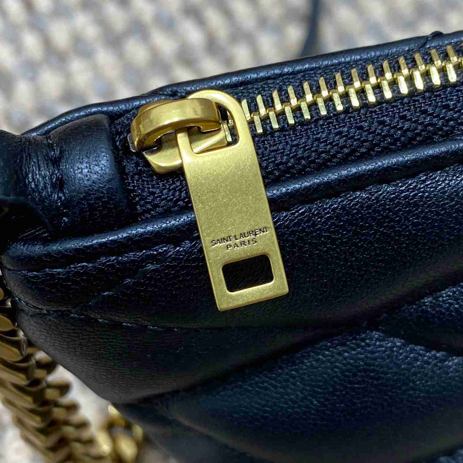 Saint Laurent Mini Bag In Quilted Lambskin - PerfectKickZ