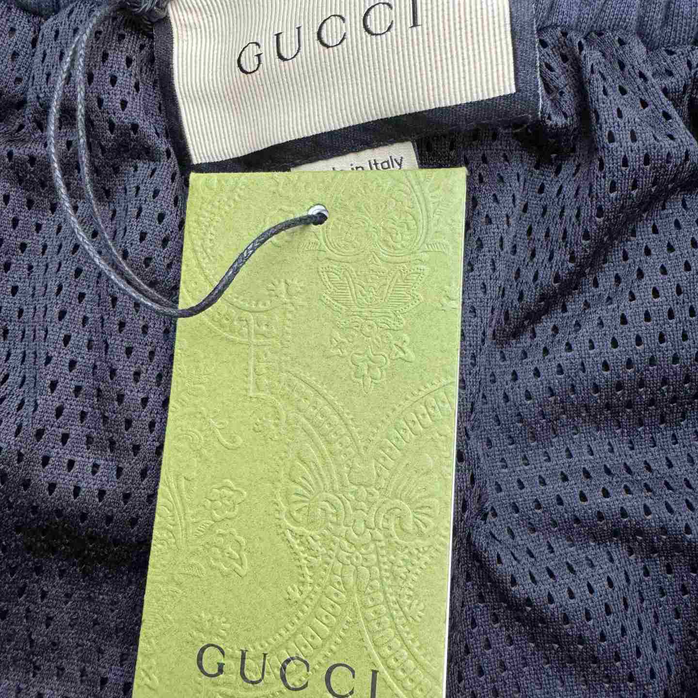 Gucci Cotton Jersey Shorts With GG Inserts - 
