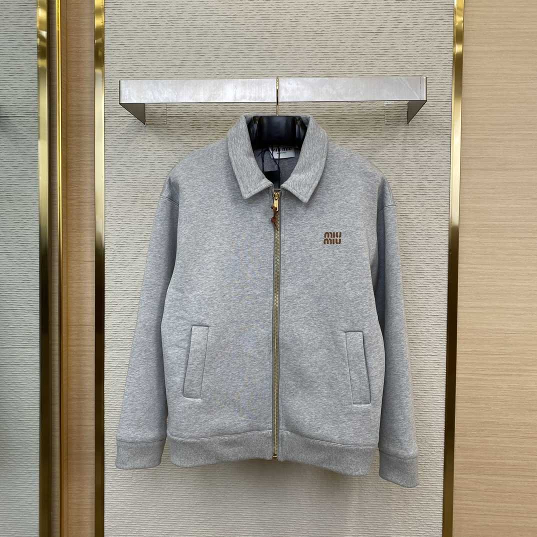 Miu Miu Jersey Blouson Jacket - PerfectKickZ