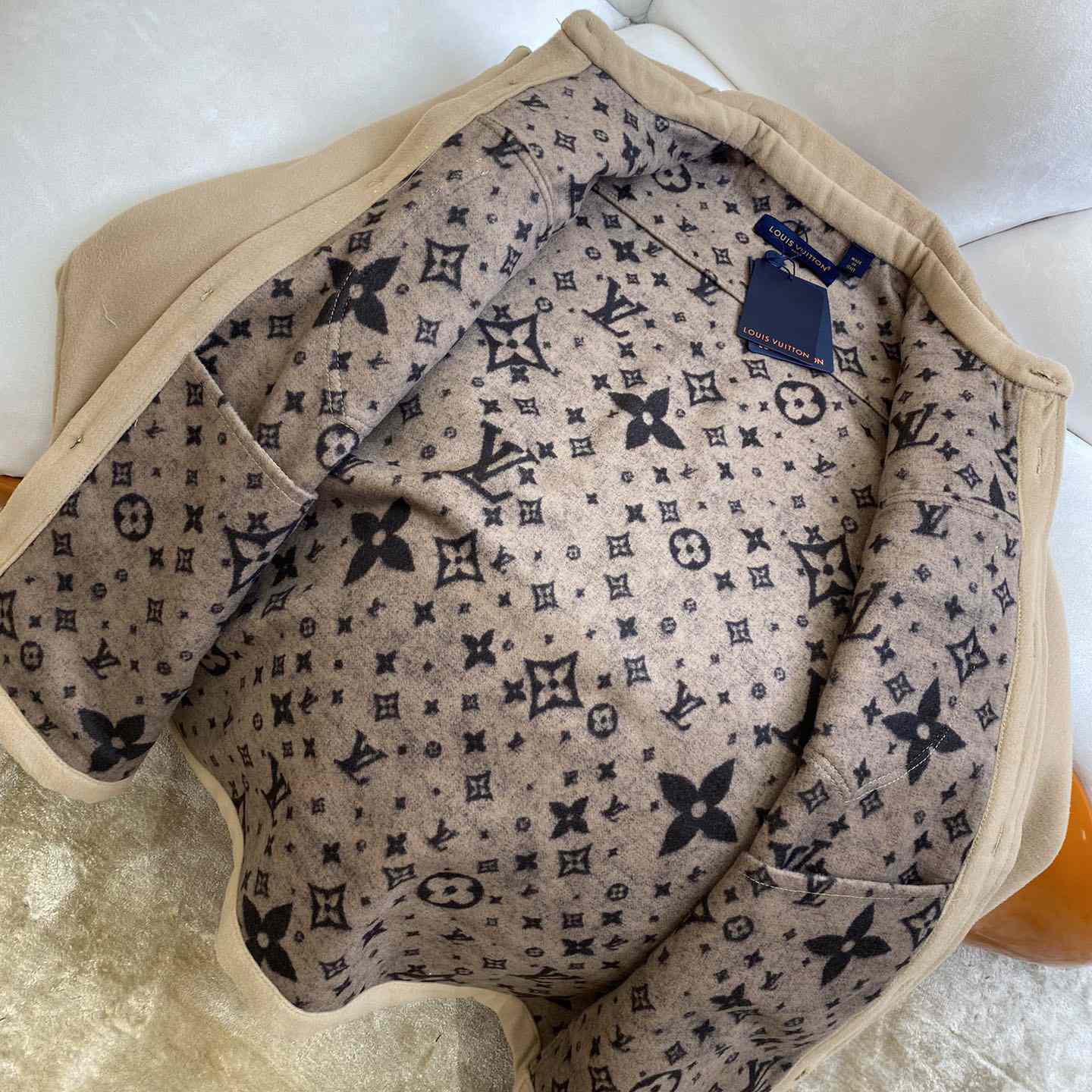 Louis Vuitton Double-Face Wool Blend Overshirt  1AFA59 - 