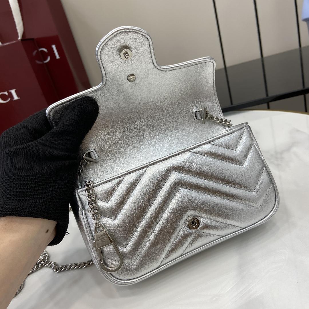 Gucci GG Marmont Super Mini Bag - PerfectKickZ