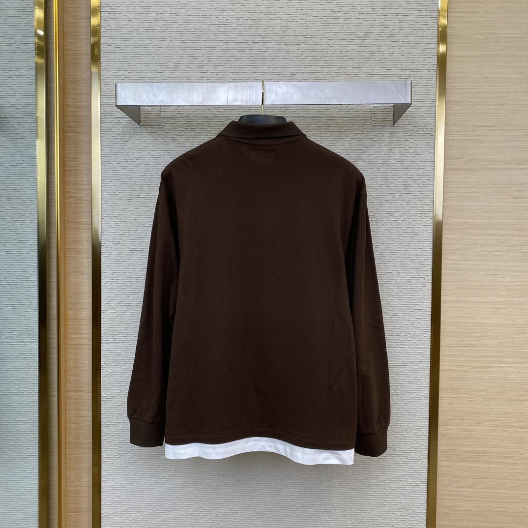 Miu Miu Piqué and Jersey Polo Shirt - PerfectKickZ