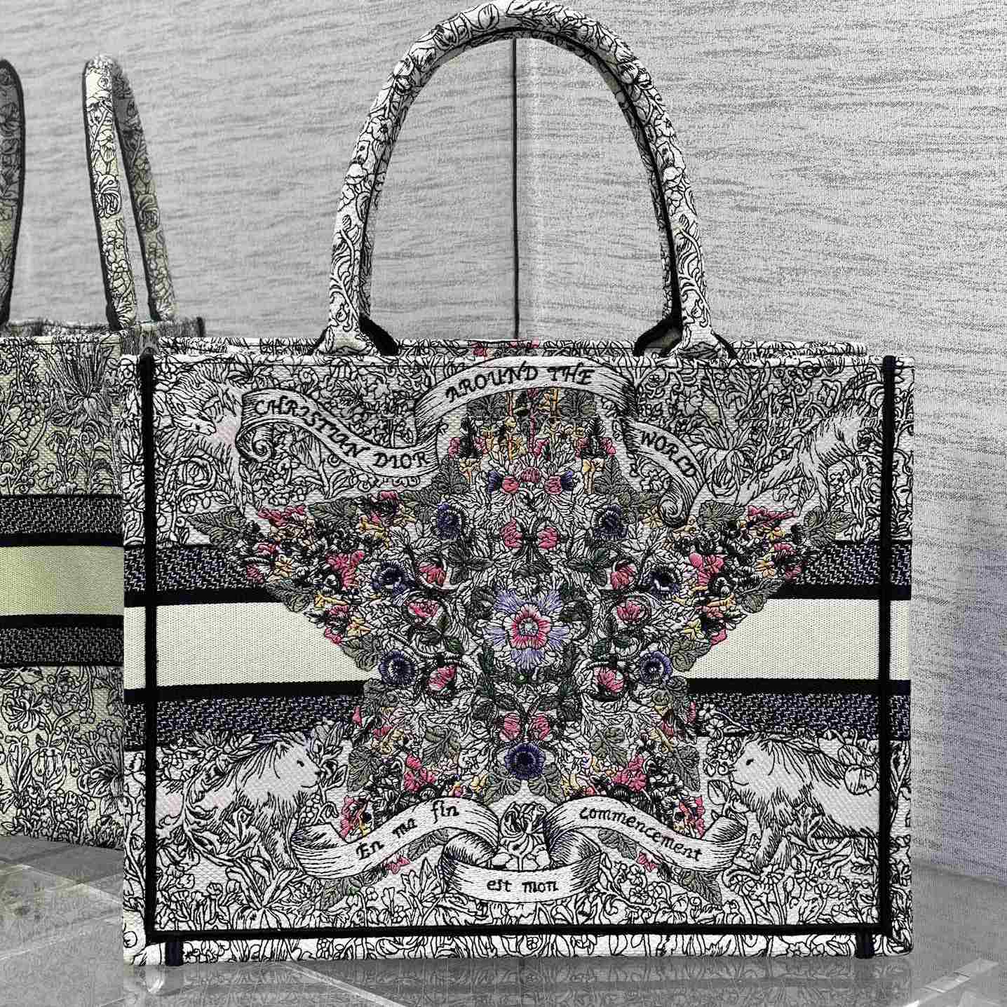 Dior Medium Dior Book Tote    - PerfectKickZ