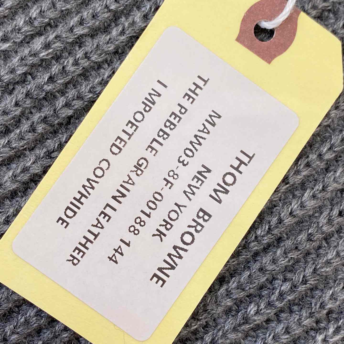 Thom Browne Fun-Mix Boiled Wool Stripe Workman's Jacket - PerfectKickZ