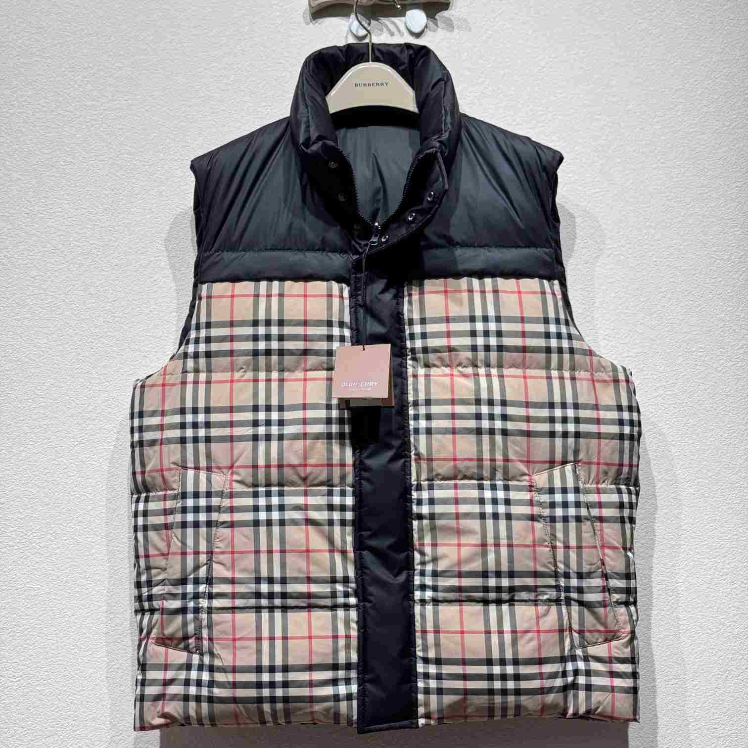 Burberry Check-print Padded Gilet - PerfectKickZ