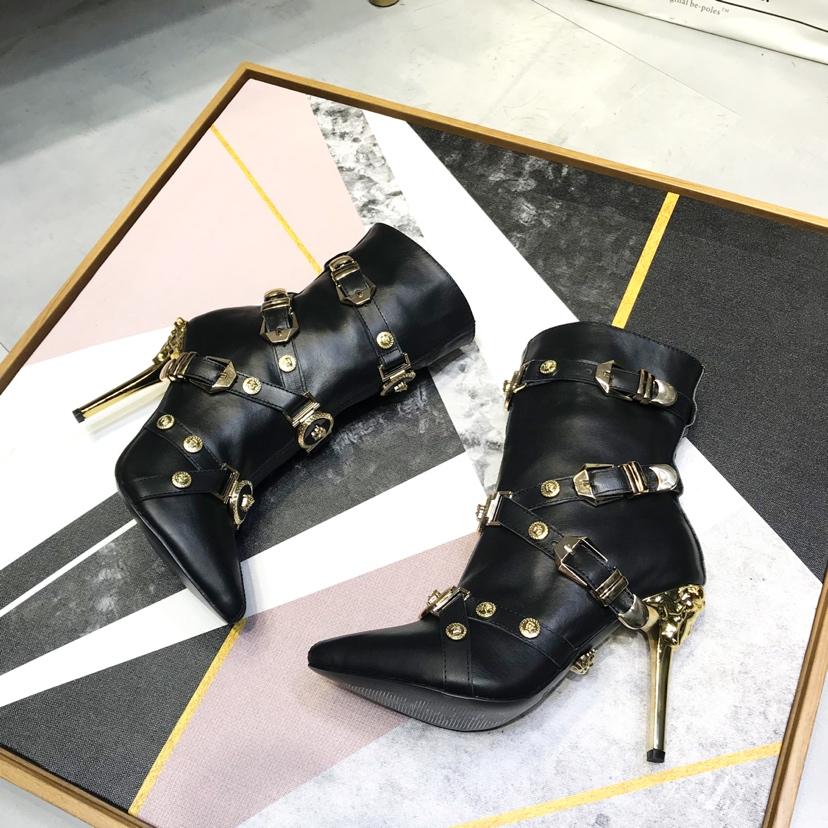 Balmain Leather Ankle Boots - PerfectKickZ