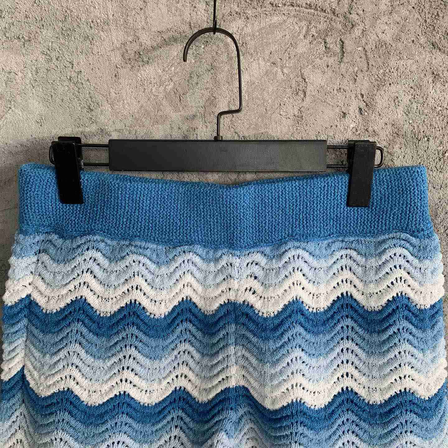 Casablanca Blue Wavy Shorts - PerfectKickZ